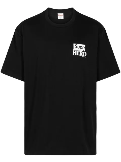 Supreme x ANTIHERO Dog cotton T-shirt Black SU100117