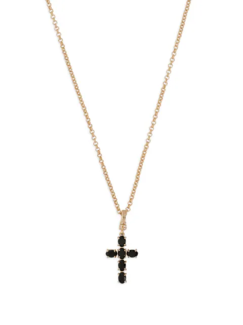 Dolce & Gabbana cross charm chain necklace Gold WNQ4S3W1111