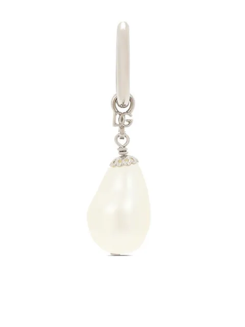 Dolce & Gabbana pearl-drop earring Neutrals WEQ3S1W1111