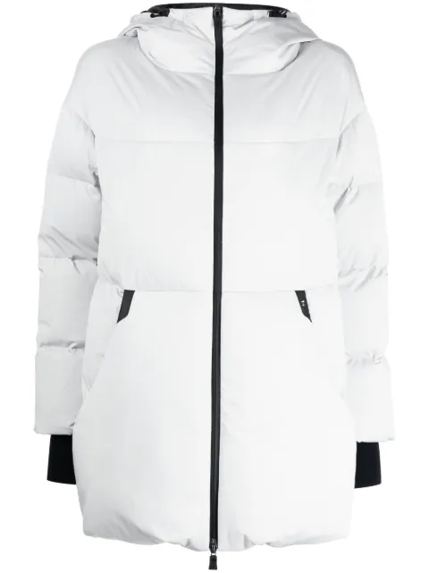 Herno quilted hooded down coat Grey PI00298DL12542