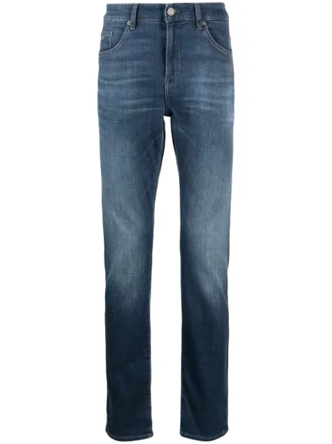 BOSS mid-rise straight-leg jeans Blue 50509445