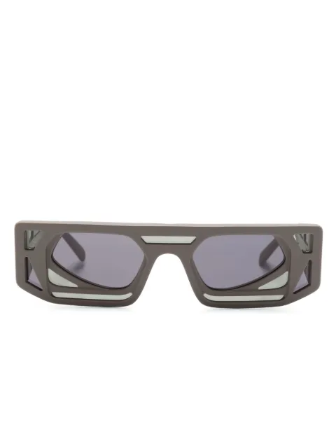 Kuboraum Mask T9 rectangle-frame sunglasses Grey MASKET9