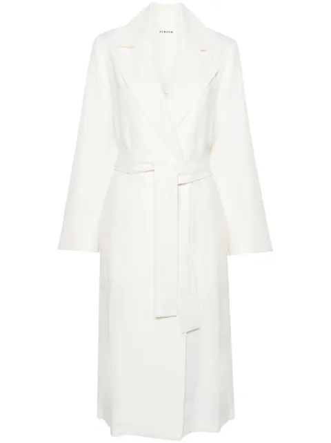 P.A.R.O.S.H. double-breasted trench coat Neutrals D430363RAISA
