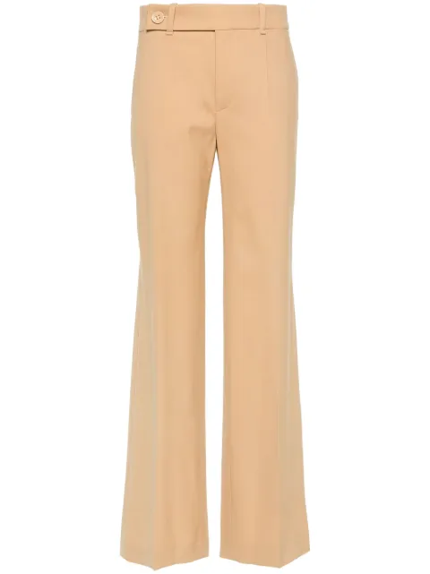 Chloé wide-leg tailored trousers Neutrals CHC24SPA16162278
