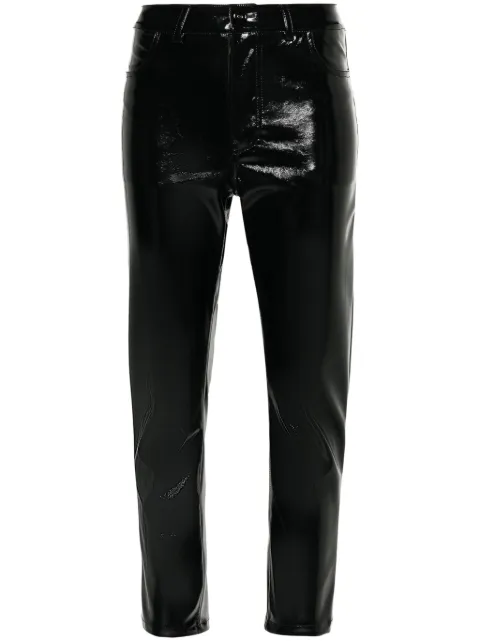Parlor faux-leather trousers Black 202419