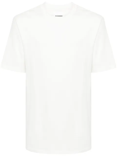 Jil Sander logo-print cotton T-shirt Neutrals J22GC0173J46219