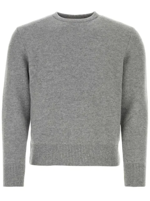 Thom Browne RWB-stripe wool cardigan Grey MKA518AY1029