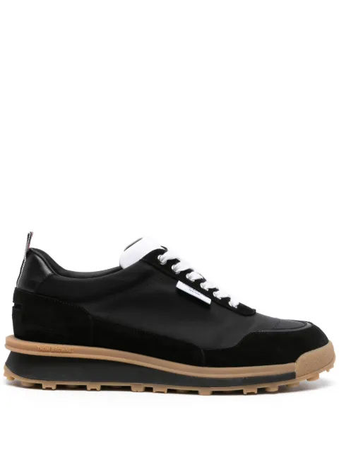 Thom Browne Alumni panelled sneakers Black MFD271BF0488