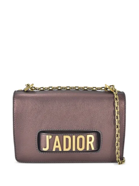 Christian Dior Pre-Owned 2018-2022 pre-owned mini Dio(r)evolution J'Adior shoulder bag Brown NCN4SM0C8DMDQPUN