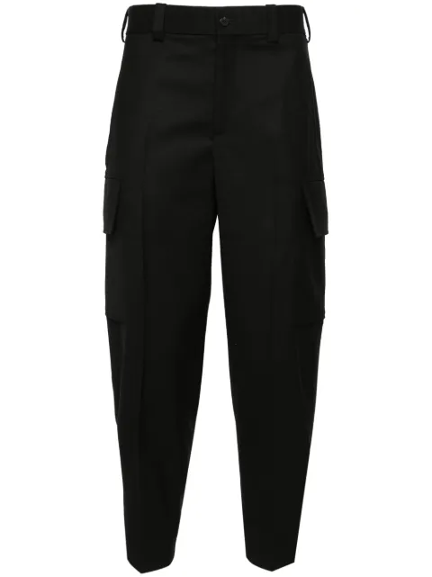 Neil Barrett tapered cargo trousers Black NBV3PA077AV011
