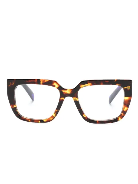 Prada Eyewear A03V cat-eye glasses Blue PRA03V