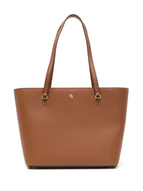 Lauren Ralph Lauren medium Karly leather tote bag Brown 431924351