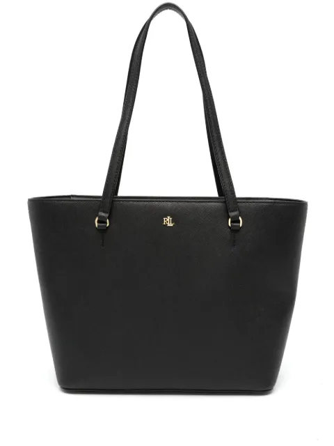 Lauren Ralph Lauren medium Karly leather tote bag Black 431924351
