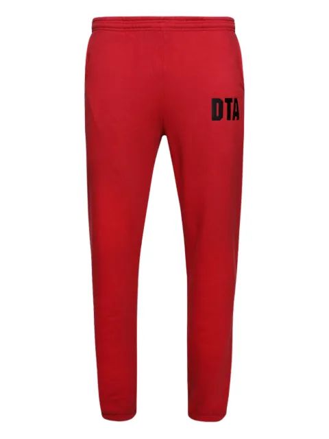 DTA embroidered-logo trousers Red N23LLP00DTA