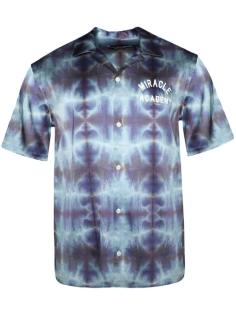 Nahmias tie-dye satin shirt Blue W17S1543