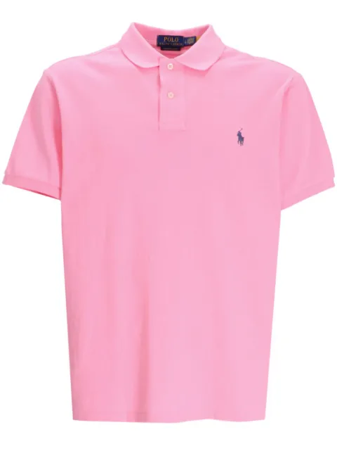 Polo Ralph Lauren Polo Pony-embroidered polo shirt Pink 710680784350