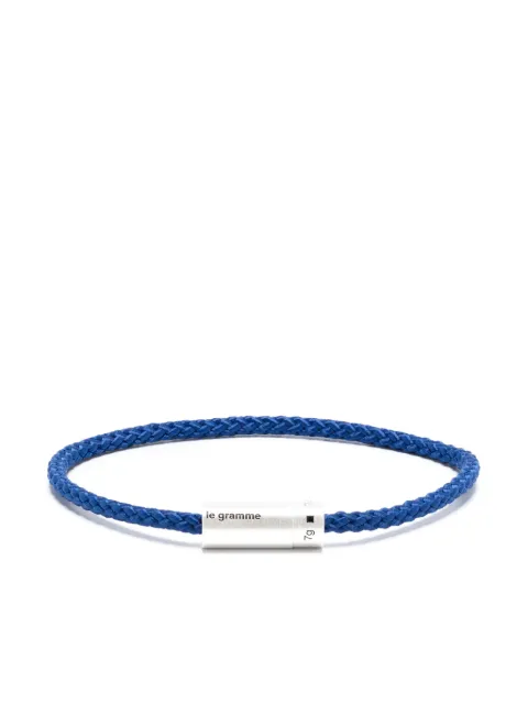 Le Gramme 7g Nato cable bracelet Blue LGCARBRNBR05105