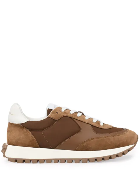 Gianvito Rossi Gravel panelled sneakers Brown S25460W1OFSSCY