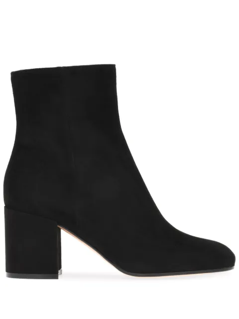 Gianvito Rossi Joelle 70mm suede boots Black G7306570RICCAS