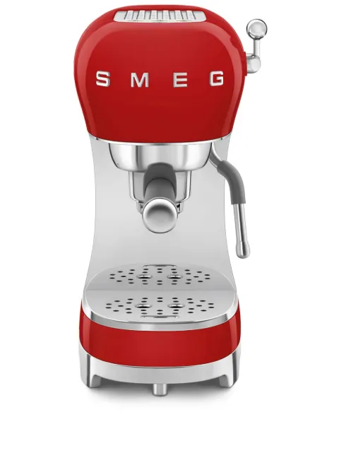 Smeg 50's Style espresso coffee machine Red ECF02RDEU