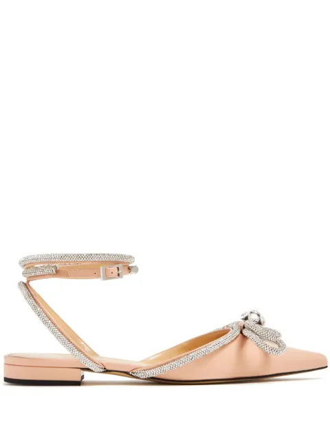 MACH & MACH Double Bow pumps Pink R24S0017PATNUD