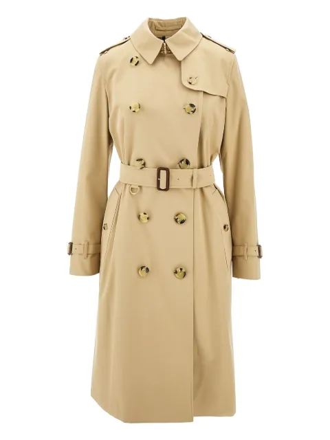 Burberry double-breasted trench coat Neutrals 8079414