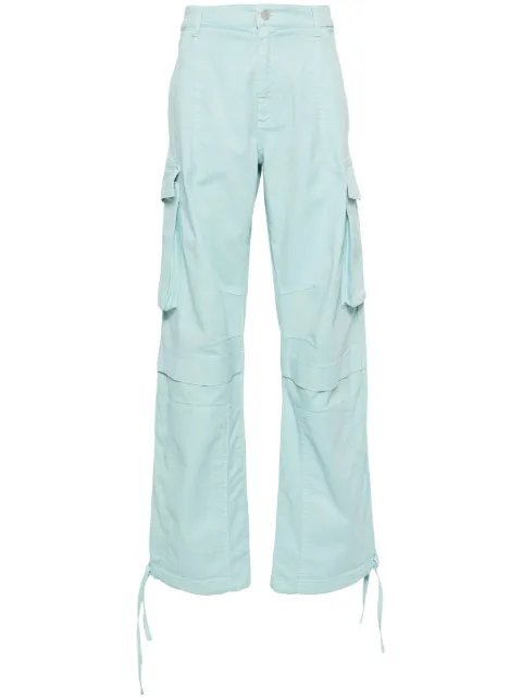 MOSCHINO JEANS wide-leg cargo trousers Blue A03363732