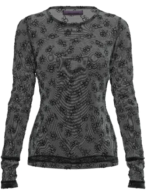 Maccapani Skimpy monogram-print T-shirt Black 24EM2M0F1404778