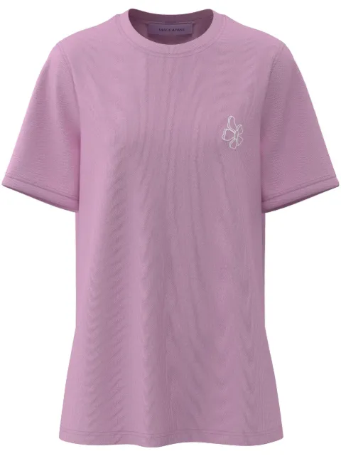 Maccapani Macca cotton T-shirt Pink 24EM2M0F0716340