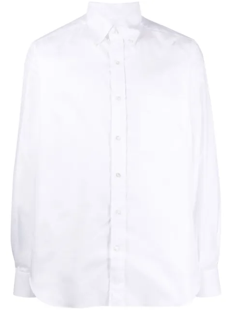 Luciano Barbera button-down cotton shirt White 15542072795
