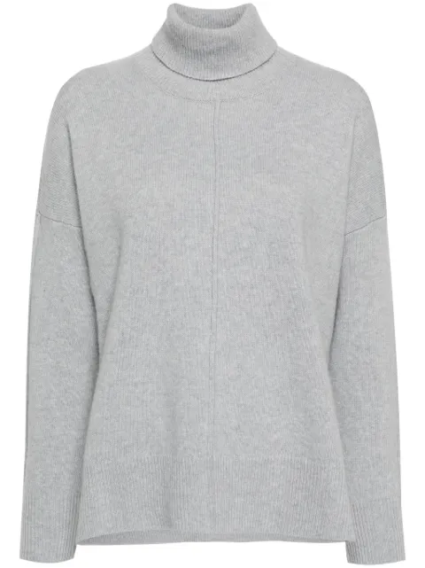 Eleventy high-neck knitted jumper Grey H86MAGH17MAG0H057