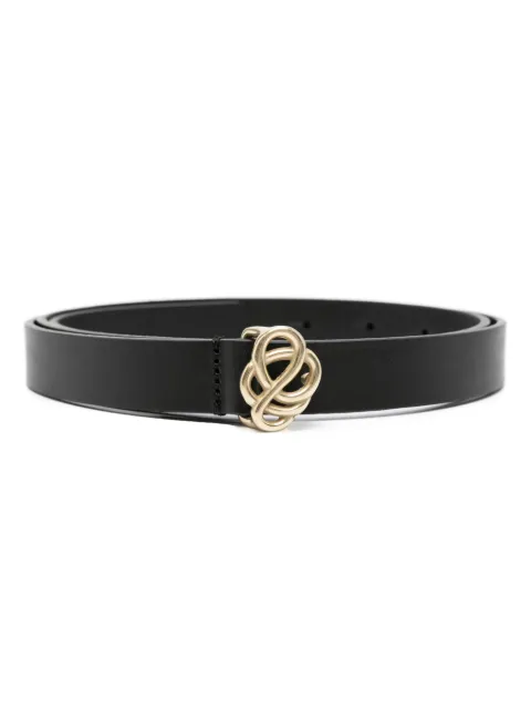 By Malene Birger Ouma leather belt Black Q71465010Z