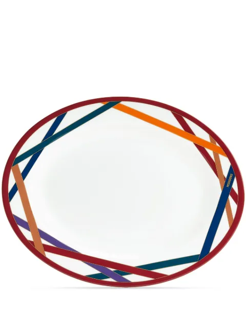 Missoni Home Nastri place mat (36cm) White MHPNMC06