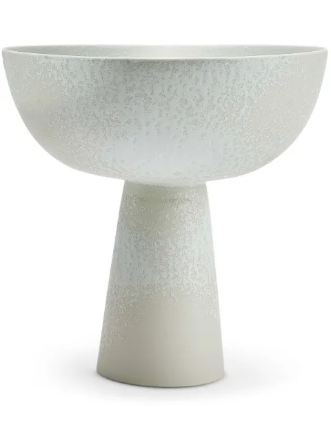L'Objet small Terra porcelain bowl (20cm x 18cm) White TA174