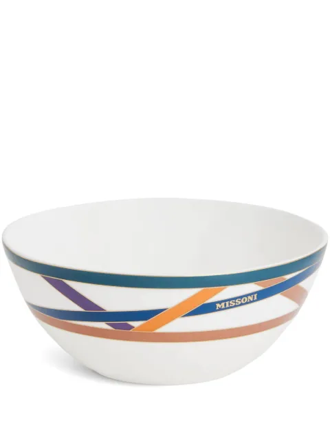 Missoni Home Nastri soup bowl White MHPNMC23