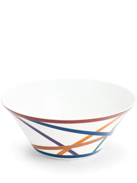 Missoni Home Nastri salad bowl (26.5cm) White MHPNMC05