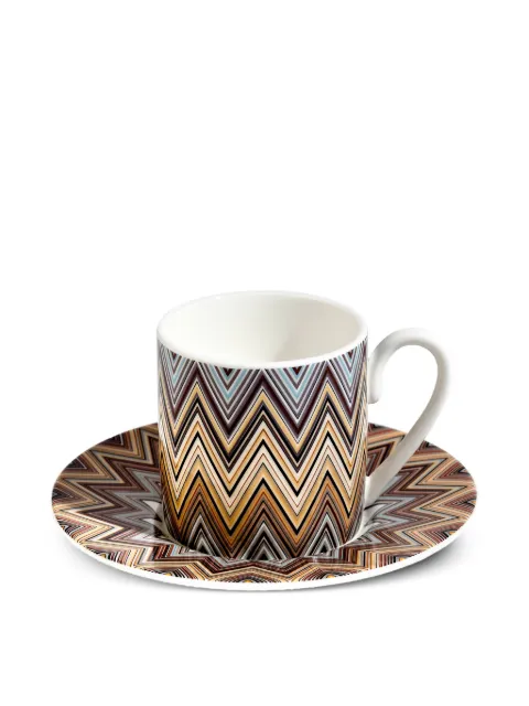 Missoni Home Jarris expresso cups (set of two) Brown MHPZZJA12S2