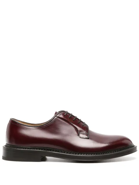 Scarosso Harry leather derby shoes Red HARRYDERBBURCALF