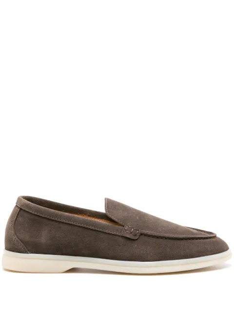 Scarosso Ludovica suede loafers Neutrals LUDOVICALOAFDTASUED