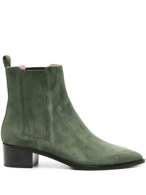 Scarosso Oliva suede ankle boots Green OLIVIACHELGRESUED