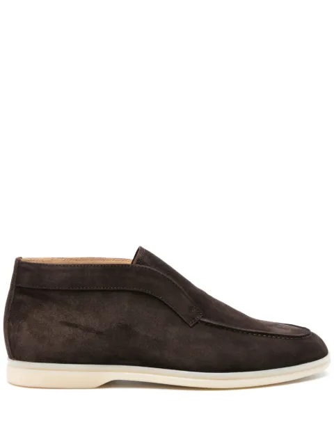 Scarosso Leonardo ankle boots Brown LEONARDOANKLBROSUED