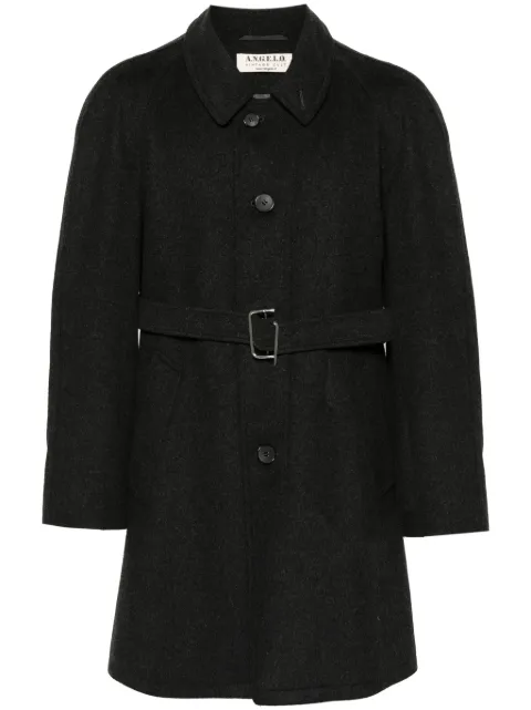 A.N.G.E.L.O. Vintage Cult 1990s belted short coat Grey ANG520MB