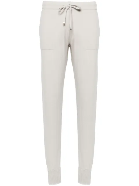 Eleventy drawstring-fastening knitted trousers Neutrals H86PANH02MAG0H064