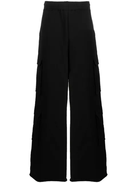 VETEMENTS cargo cotton track pants Black UE64SP200B