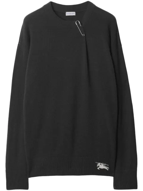 Burberry EKD cashmere jumper Grey 8083626
