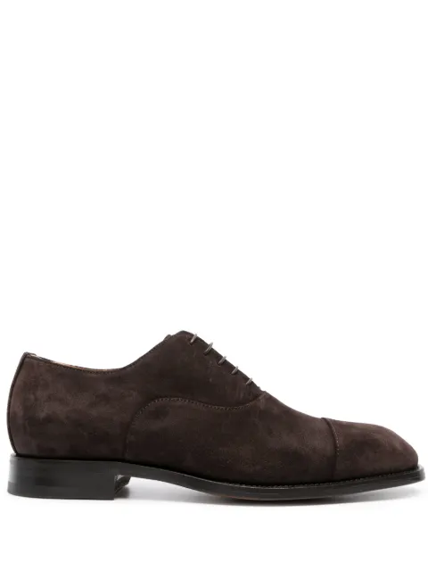 Scarosso Salvatore suede oxford shoes Brown SALVATOREOXFOBROSUED