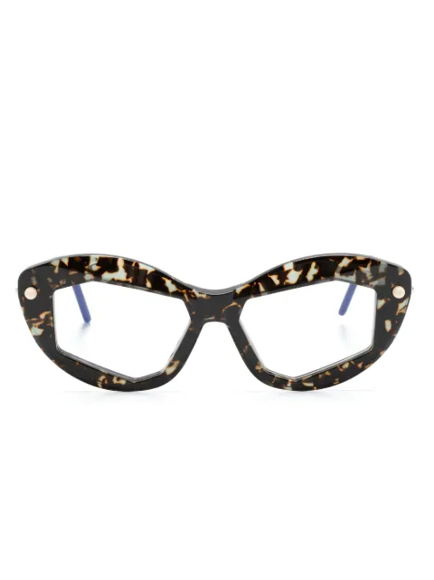 Kuboraum Mask P16 cat-eye glasses Black MASKEP16