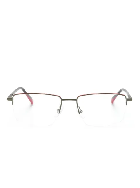Etnia Barcelona Needles rectangle-frame glasses Grey NEEDLES