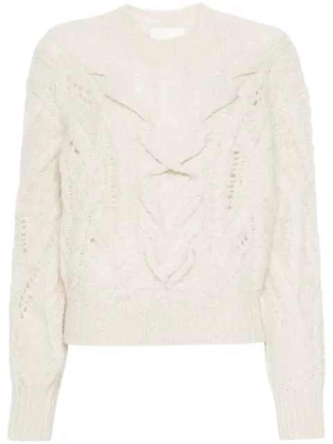 ISABEL MARANT Eline chunky jumper Neutrals PU0423FAA1L48I