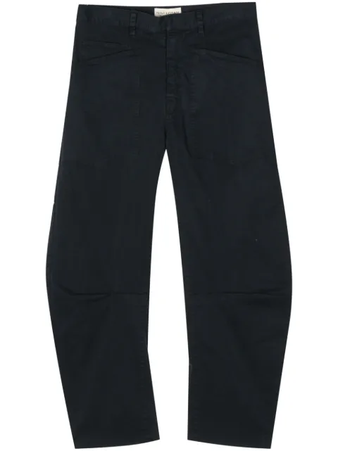 Nili Lotan Shon wide-leg trousers Blue 10193W12